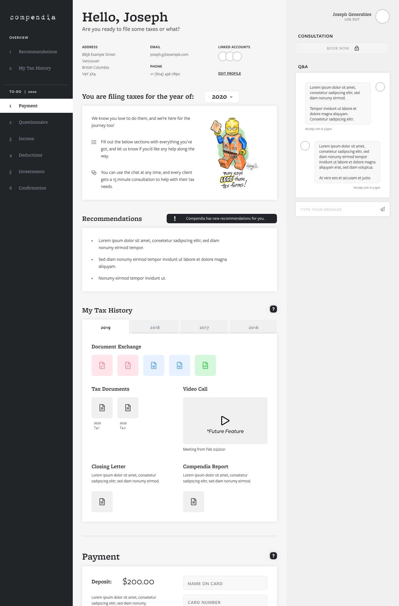 Compendia Accounting Services - Sparkjoy Studios