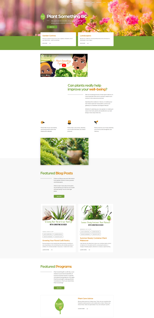 Plant Something BC - Homepage Right