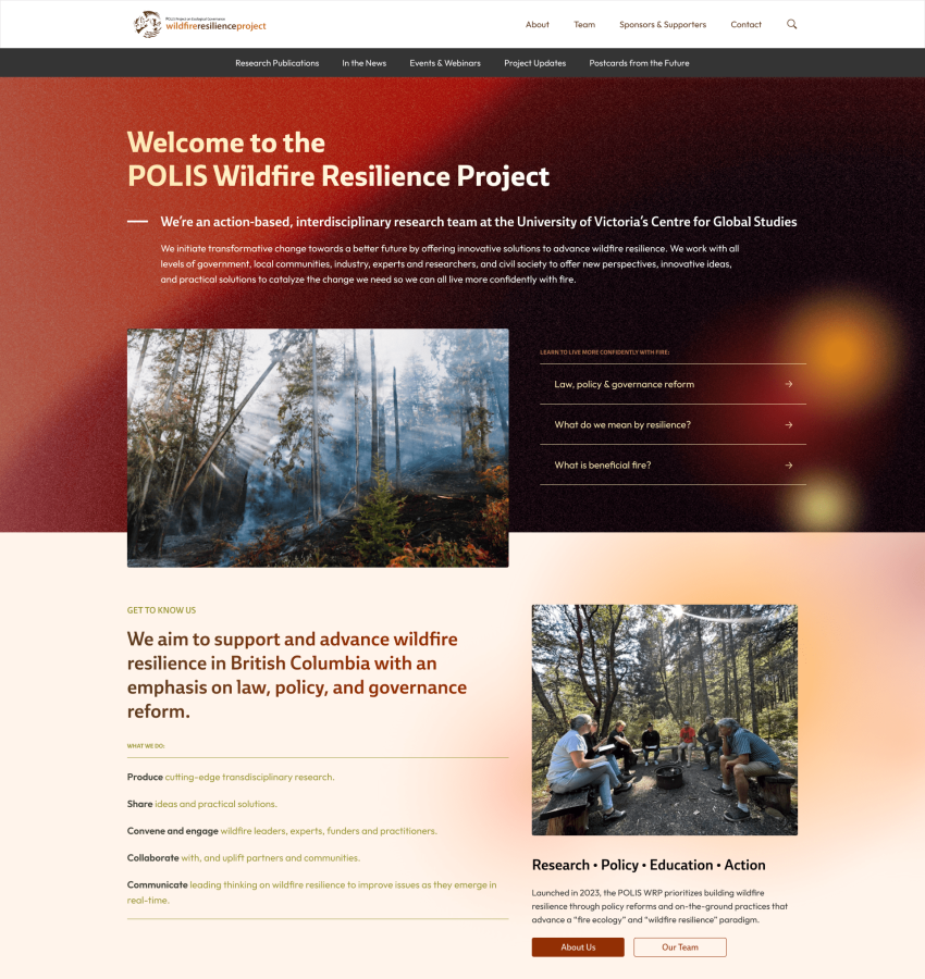 The POLIS Wildfire Resilience Project - Sparkjoy Studios