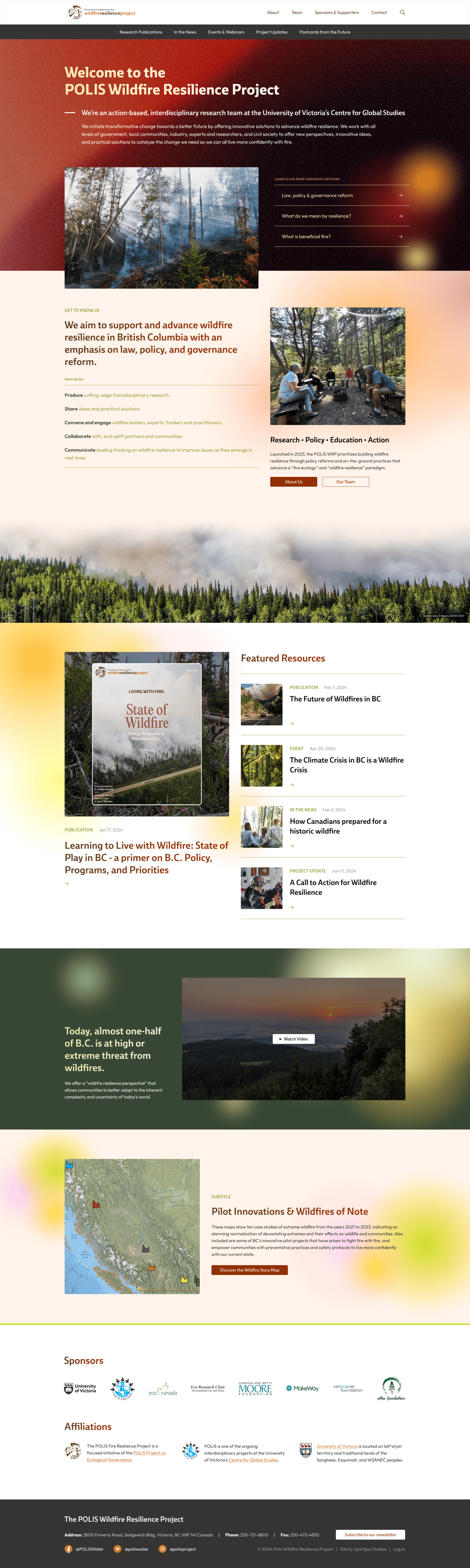 The POLIS Wildfire Resilience Project - Sparkjoy Studios